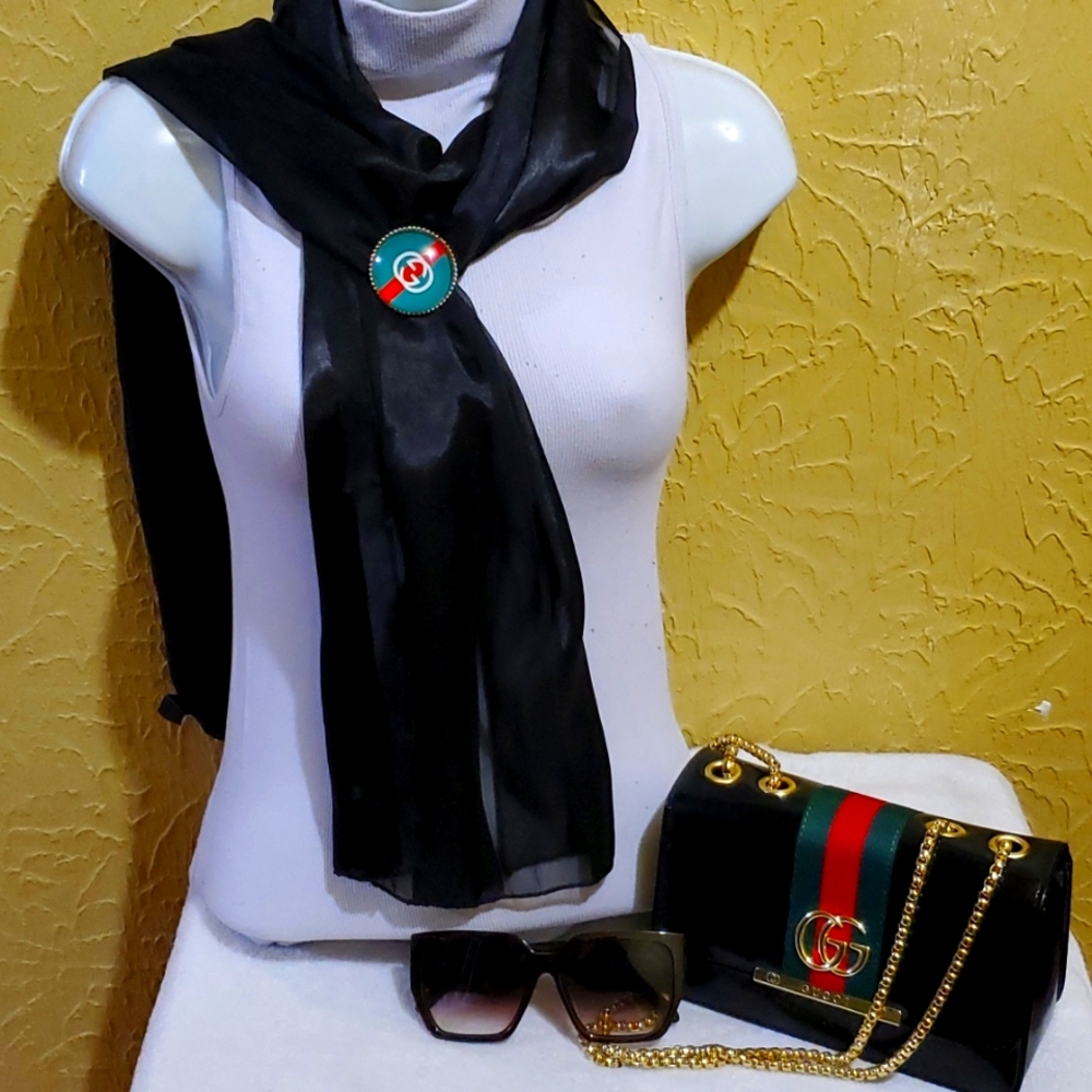 Ladies Sheer Scarf - $5 Like New!